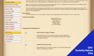 a web page with small text and two missing image place holders